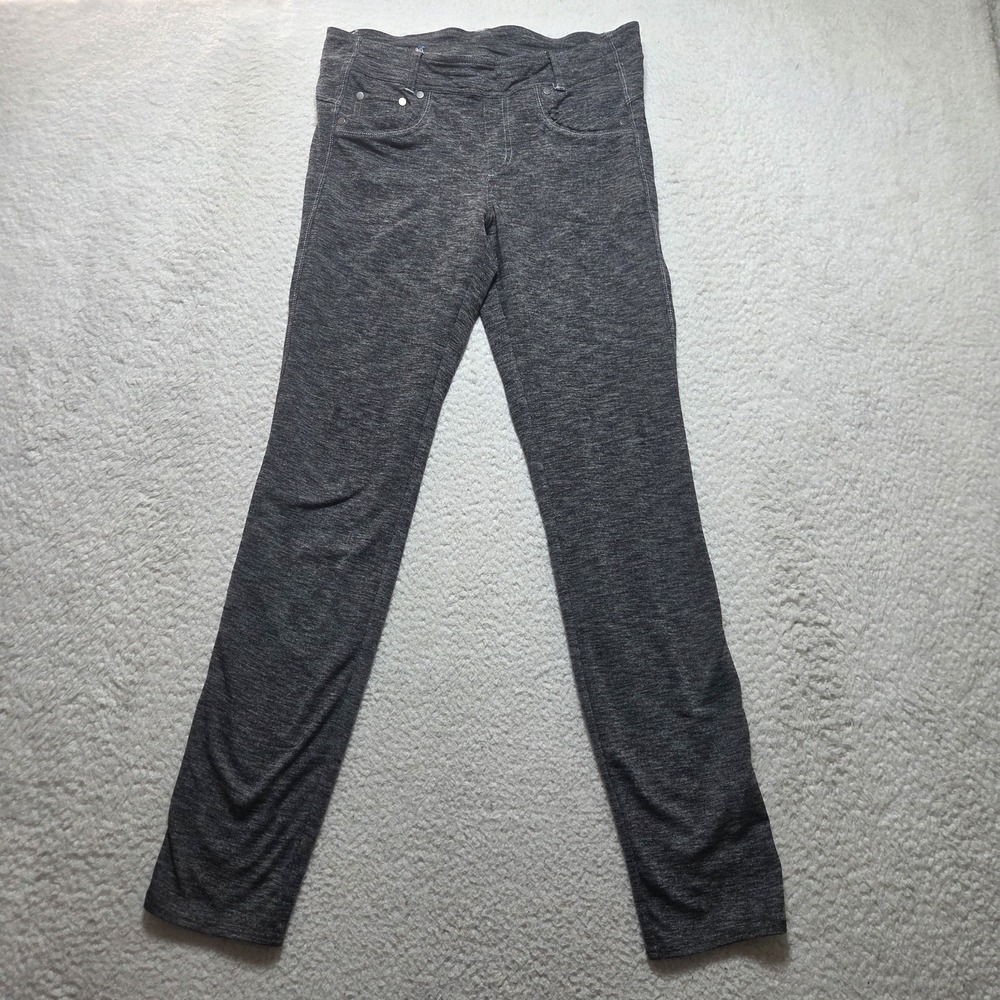 KUHL Womens 8 Regular Heathered Gray Stretch Mova Pants Straight Leg Hiking